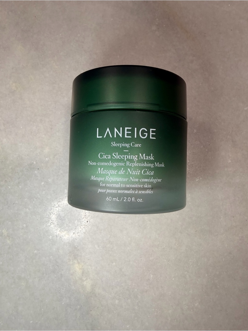 LANEIGE Cica Sleeping Mask — Deep Overnight Repair Mask